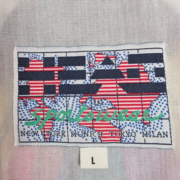 Vintage 80's Head Sportswear Rainbow Windbreaker Jacket - Picture 6 of 8